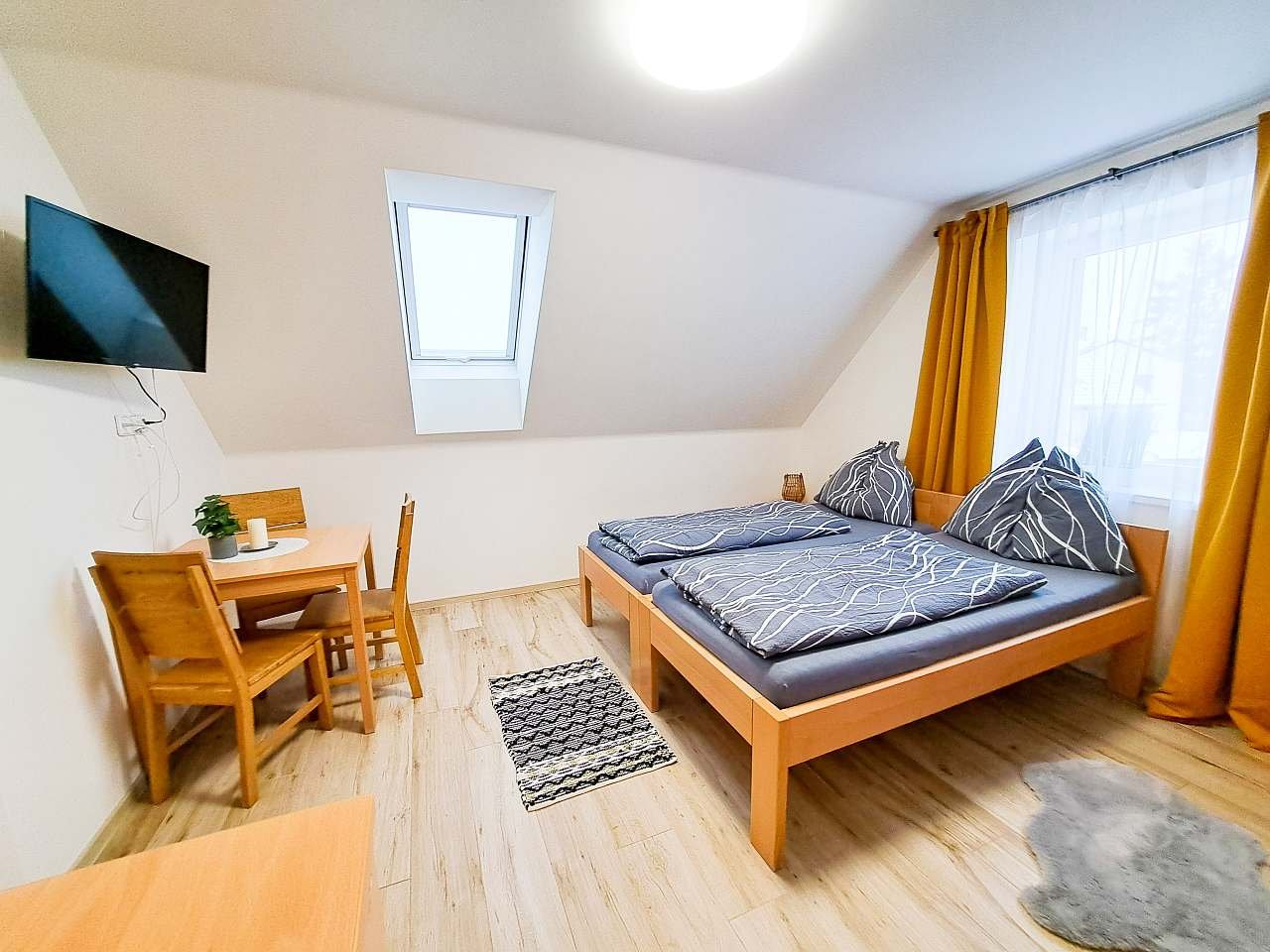 6 lůžkový apartmán ve dvoře