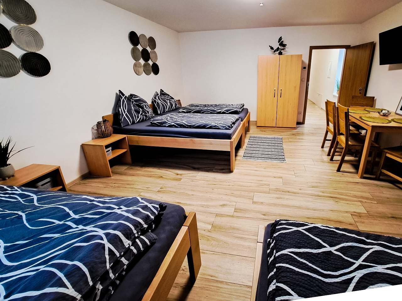 8 lůžkový apartmán ve dvoře