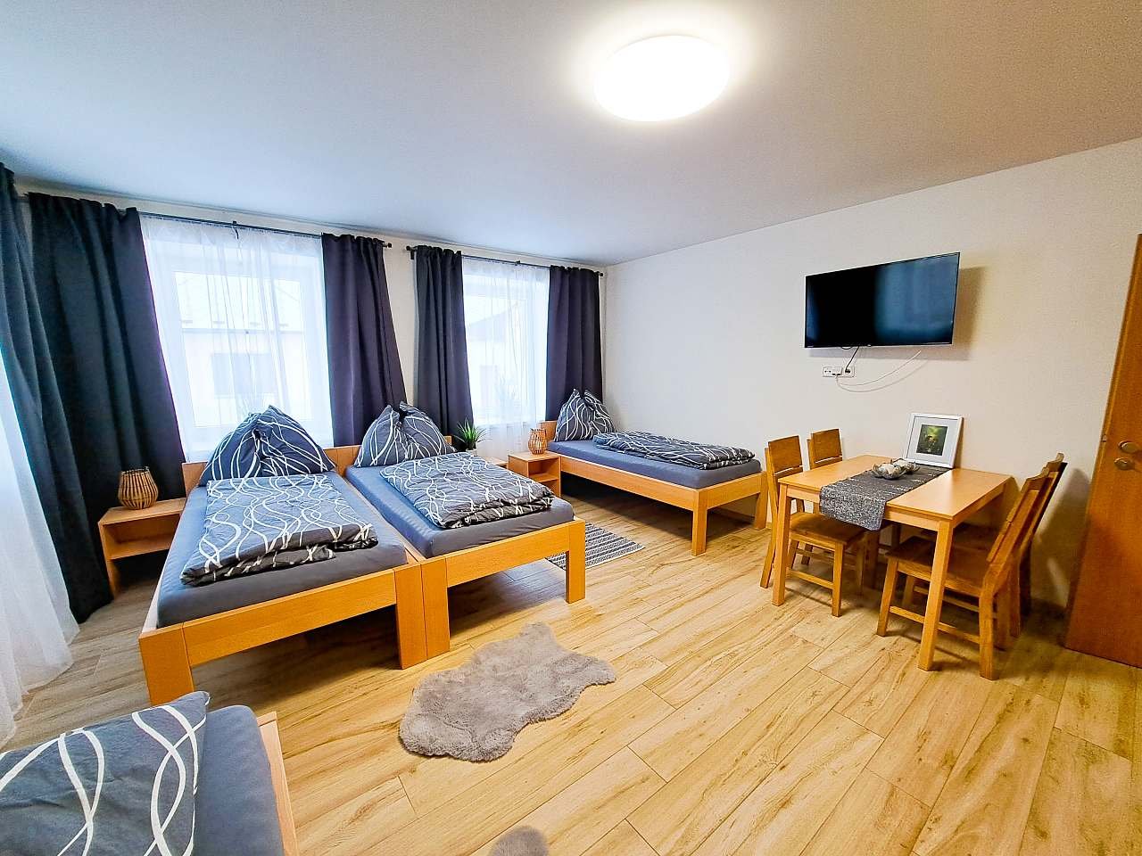 8 lůžkový apartmán ve dvoře