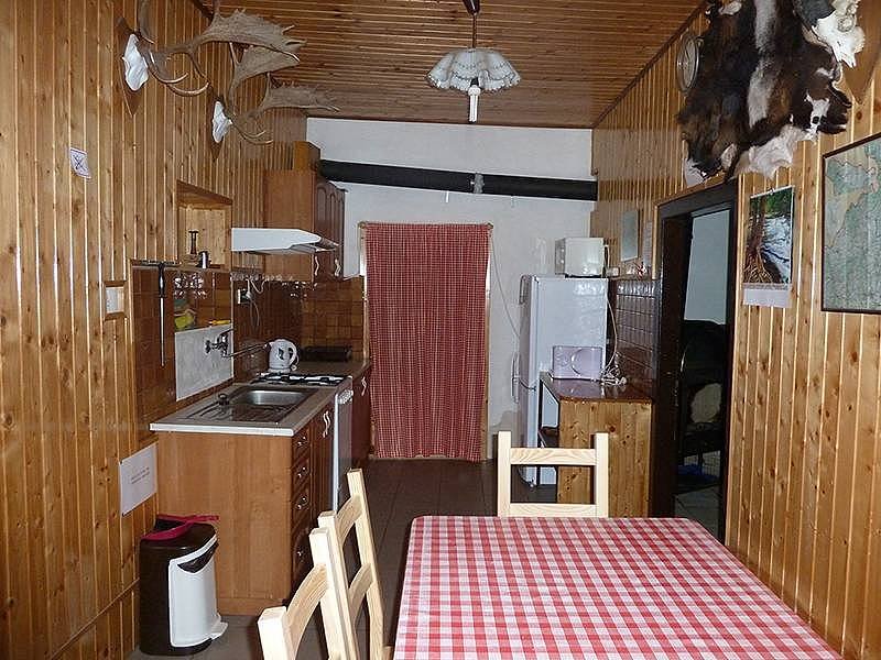 Apartmán 1 - kuchyň s jídelnou