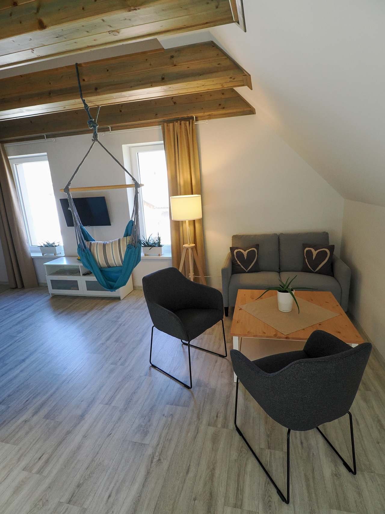 Apartmán 1 - obývací část