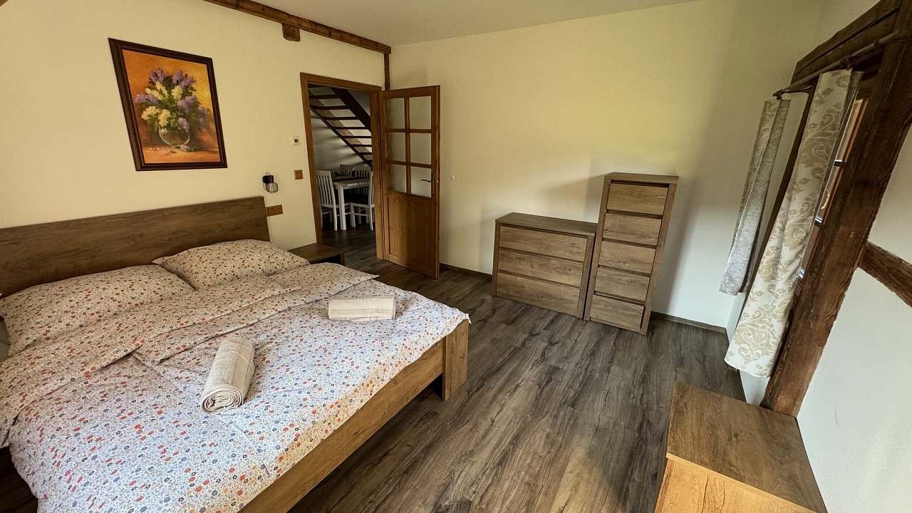 Apartmán 1 - samostatná ložnice