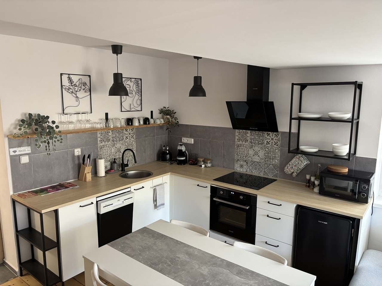 Apartmán 101 pronájem Fryšava pod Žákovou horou Kuchyň