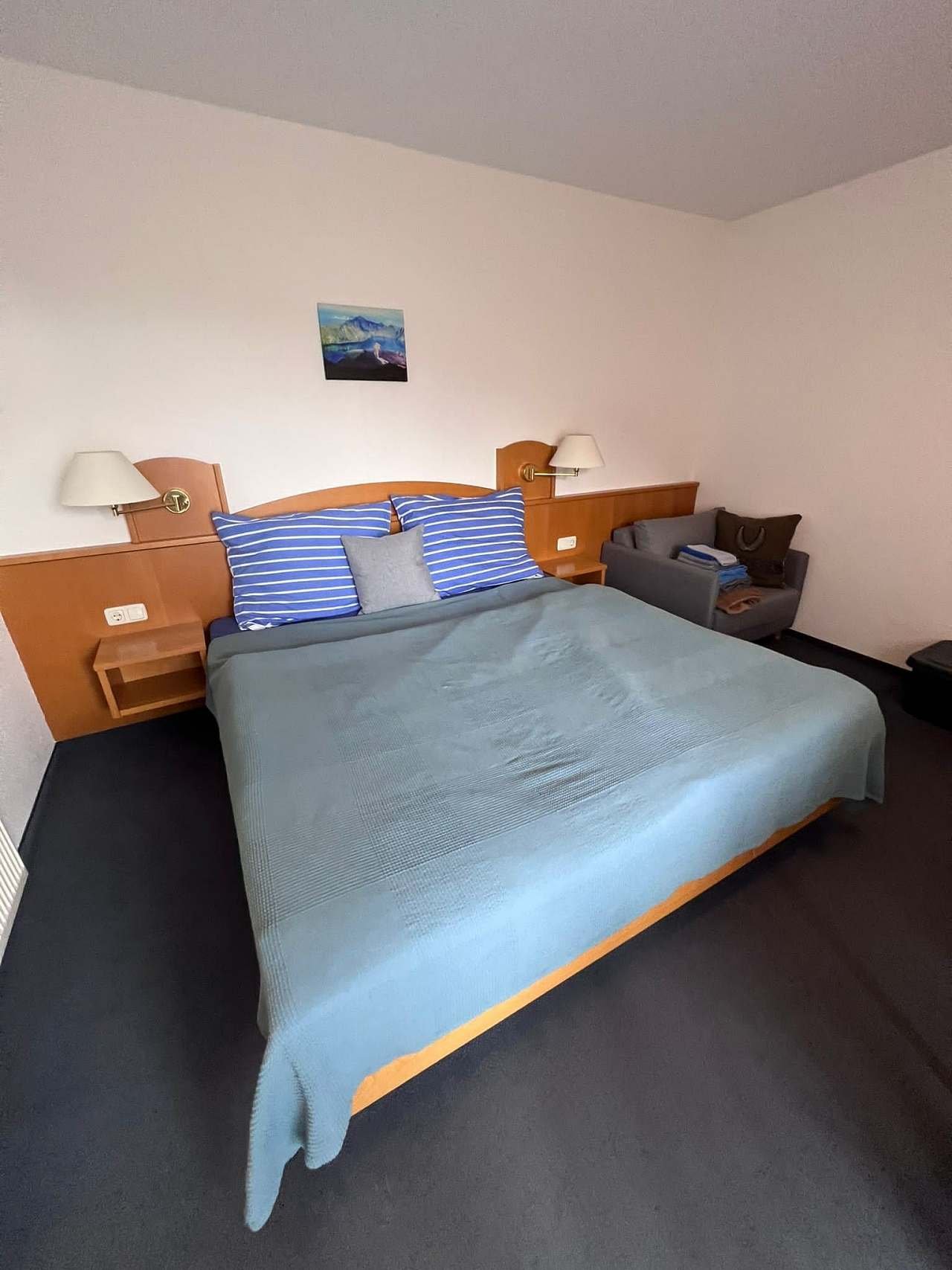 Apartmán 261 Aotearoa - fotka manželské postele (šířka 180 cm)