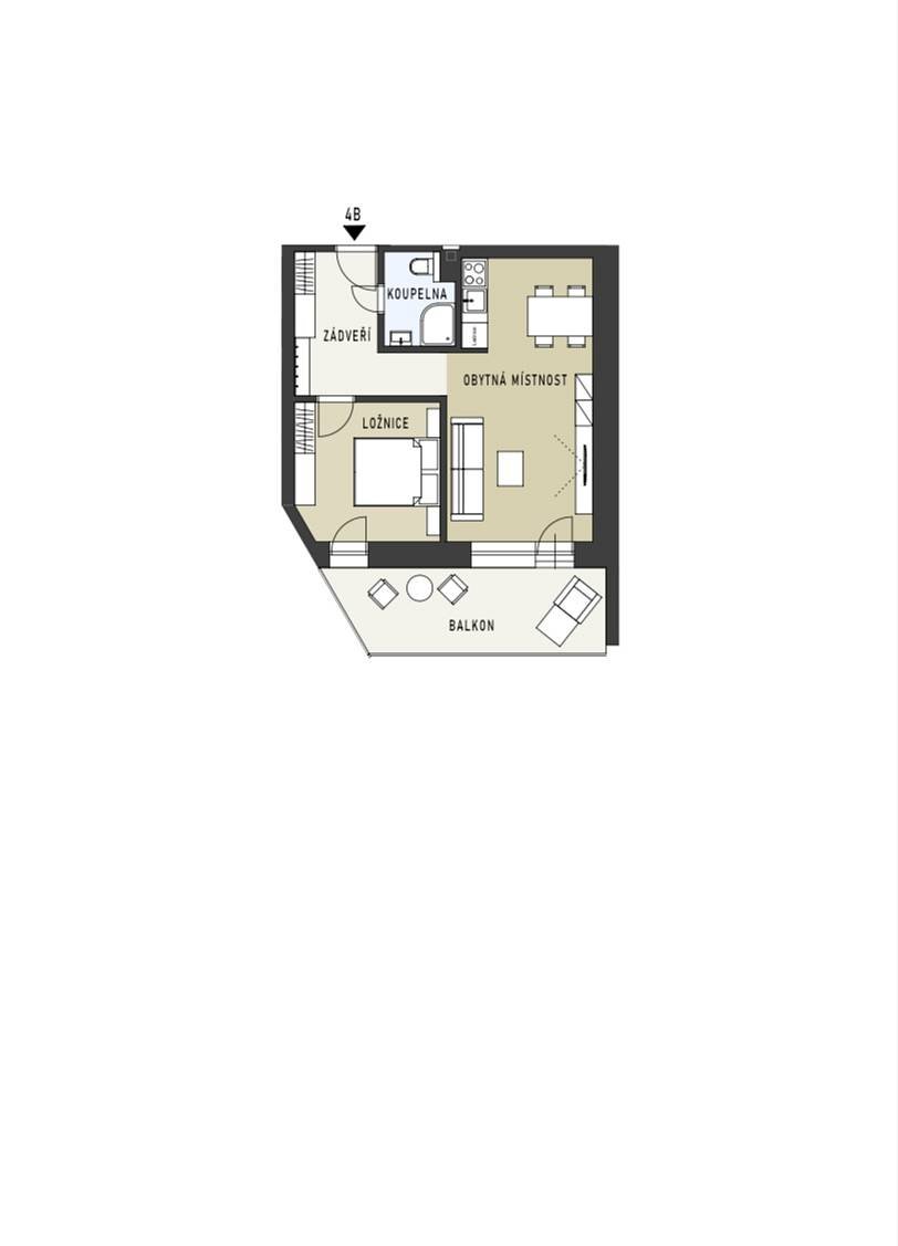 Apartmán 4B