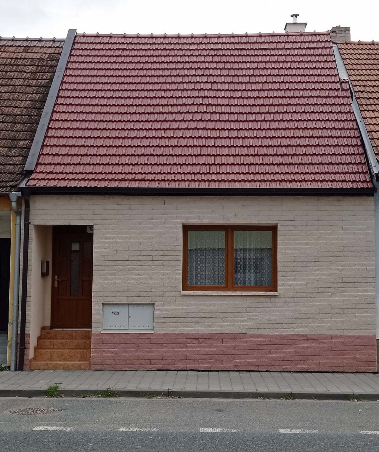 Apartmán Bedřich - pohled z ul. Brněnská