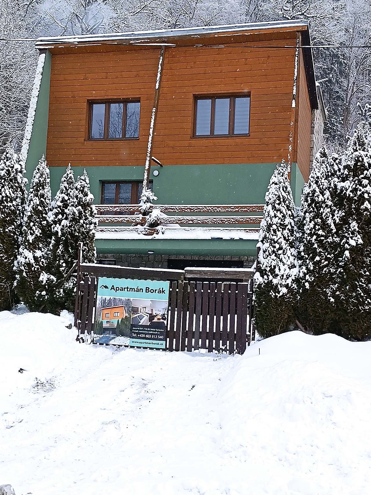 Apartmán Borák - Velké Karlovice - Hostýnské vrchy