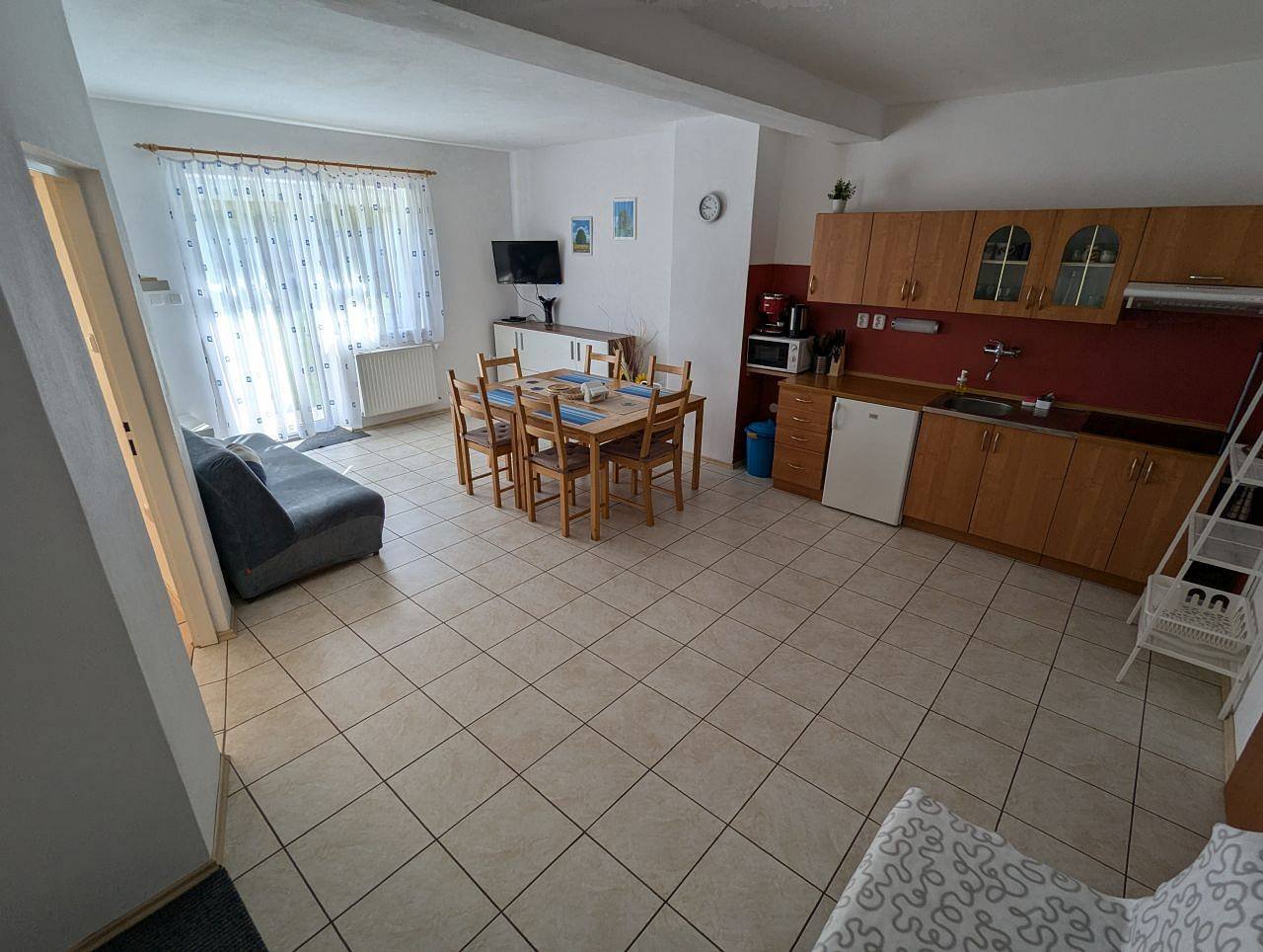 Apartmán č.1 čtyřlůžkový přízemí