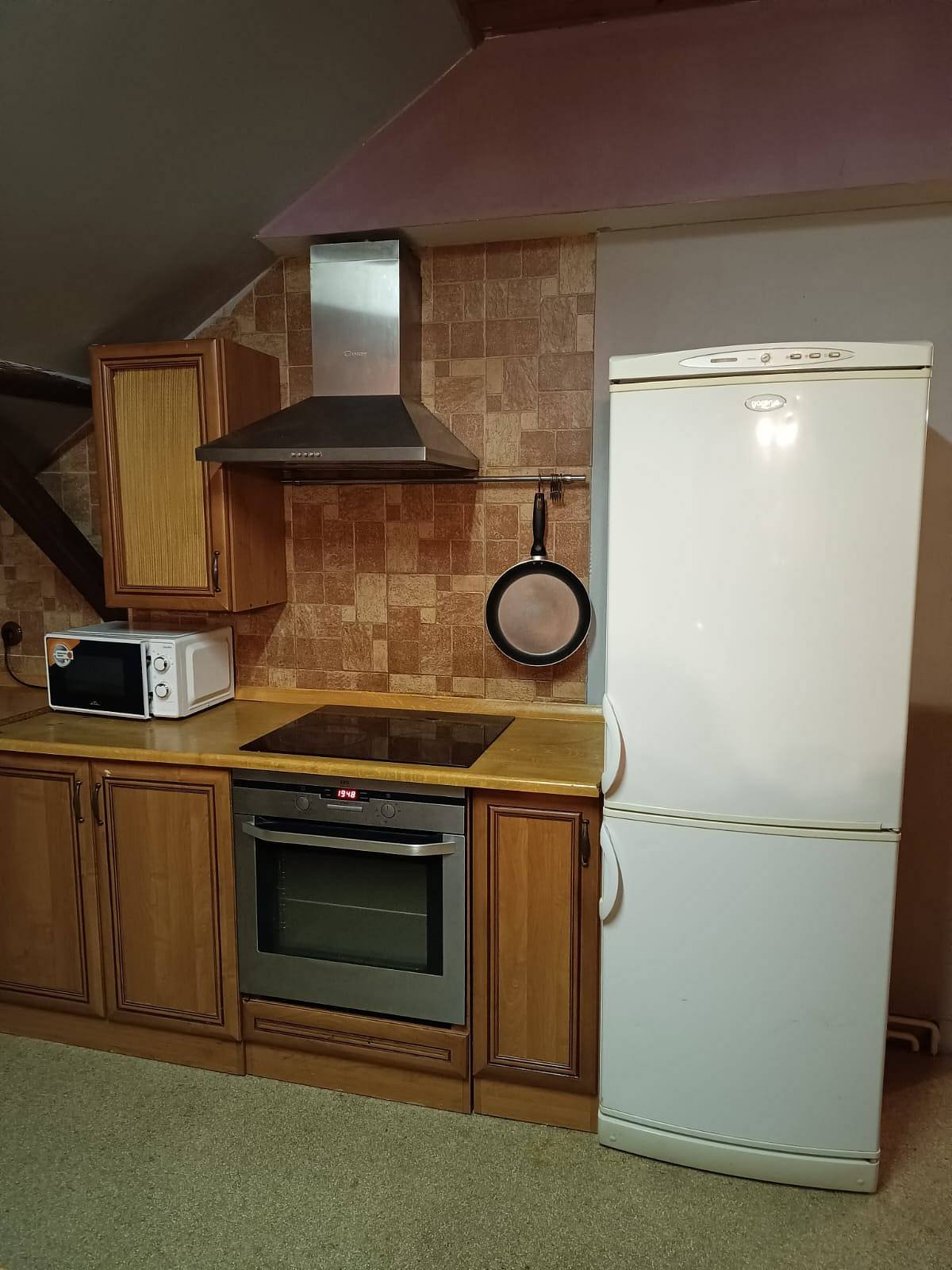 Apartmán C, kuchyňský kout