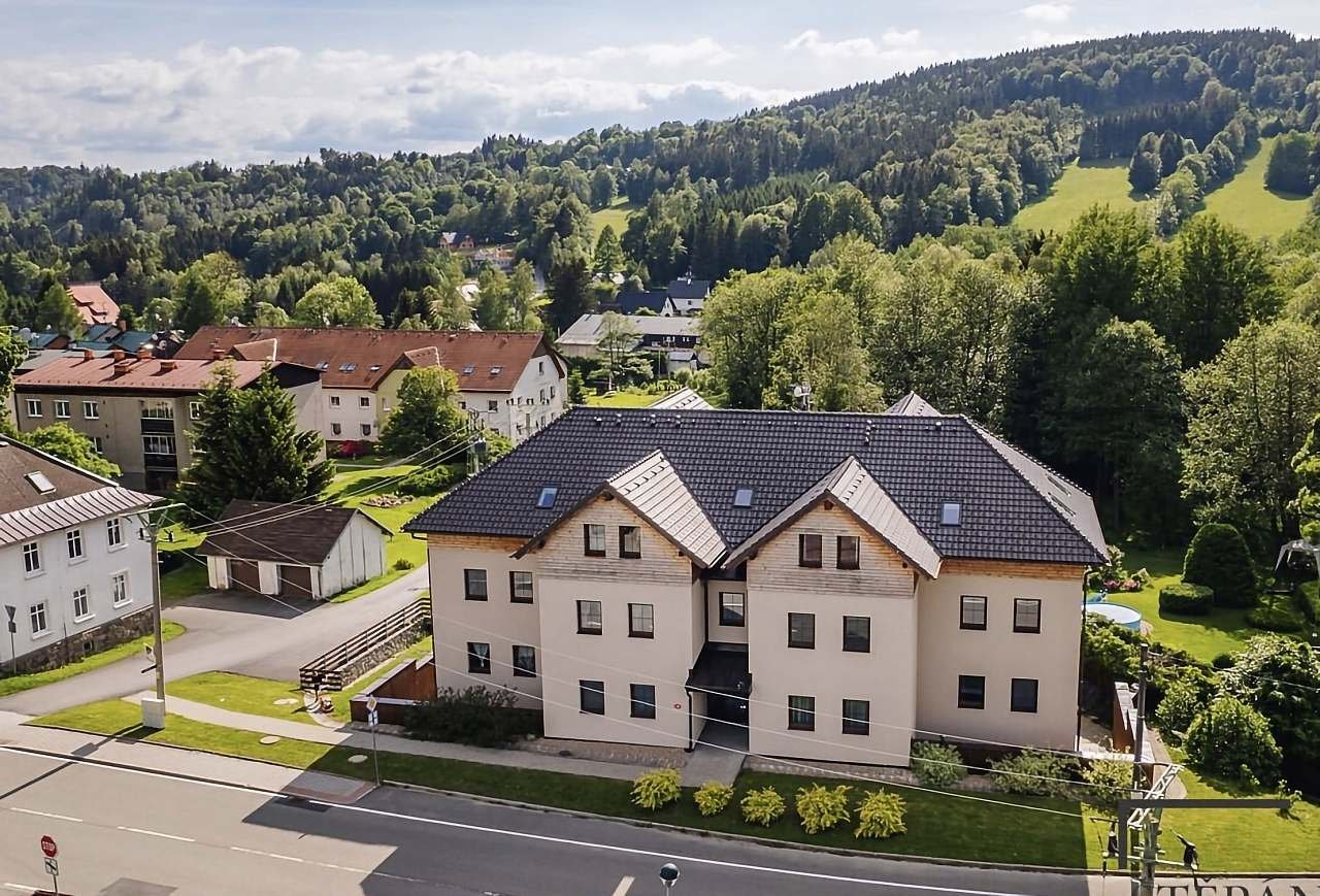 Apartmán Horalka, pohled z ulice