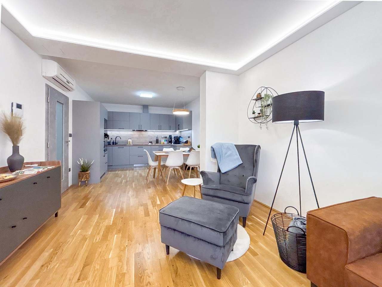 Apartmán Na Pomezí, obývací pokoj