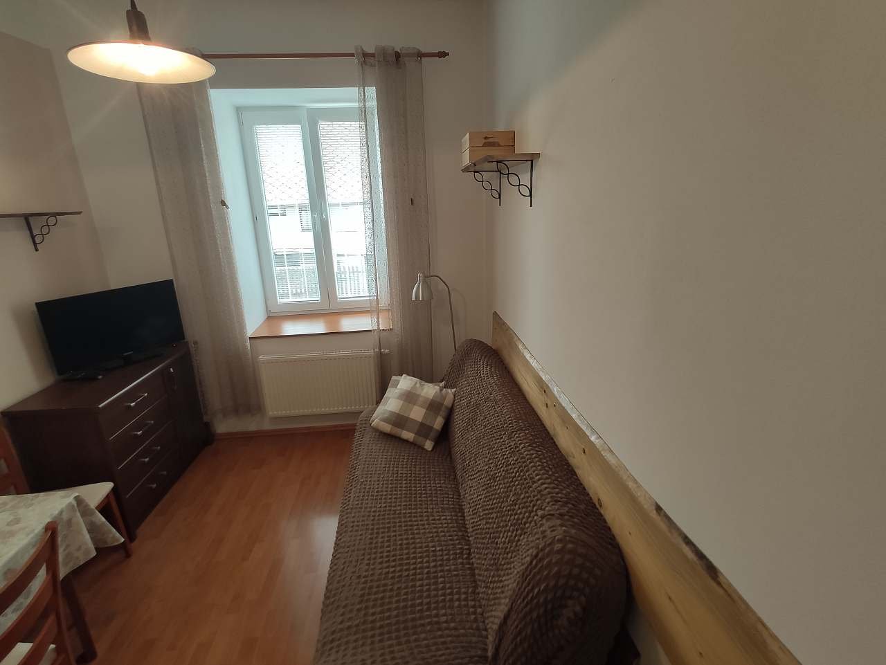 Apartmán - obývací pokoj s kuchyní