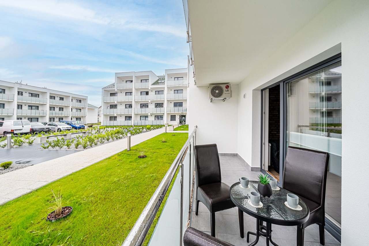 Apartmán s krytou terasou