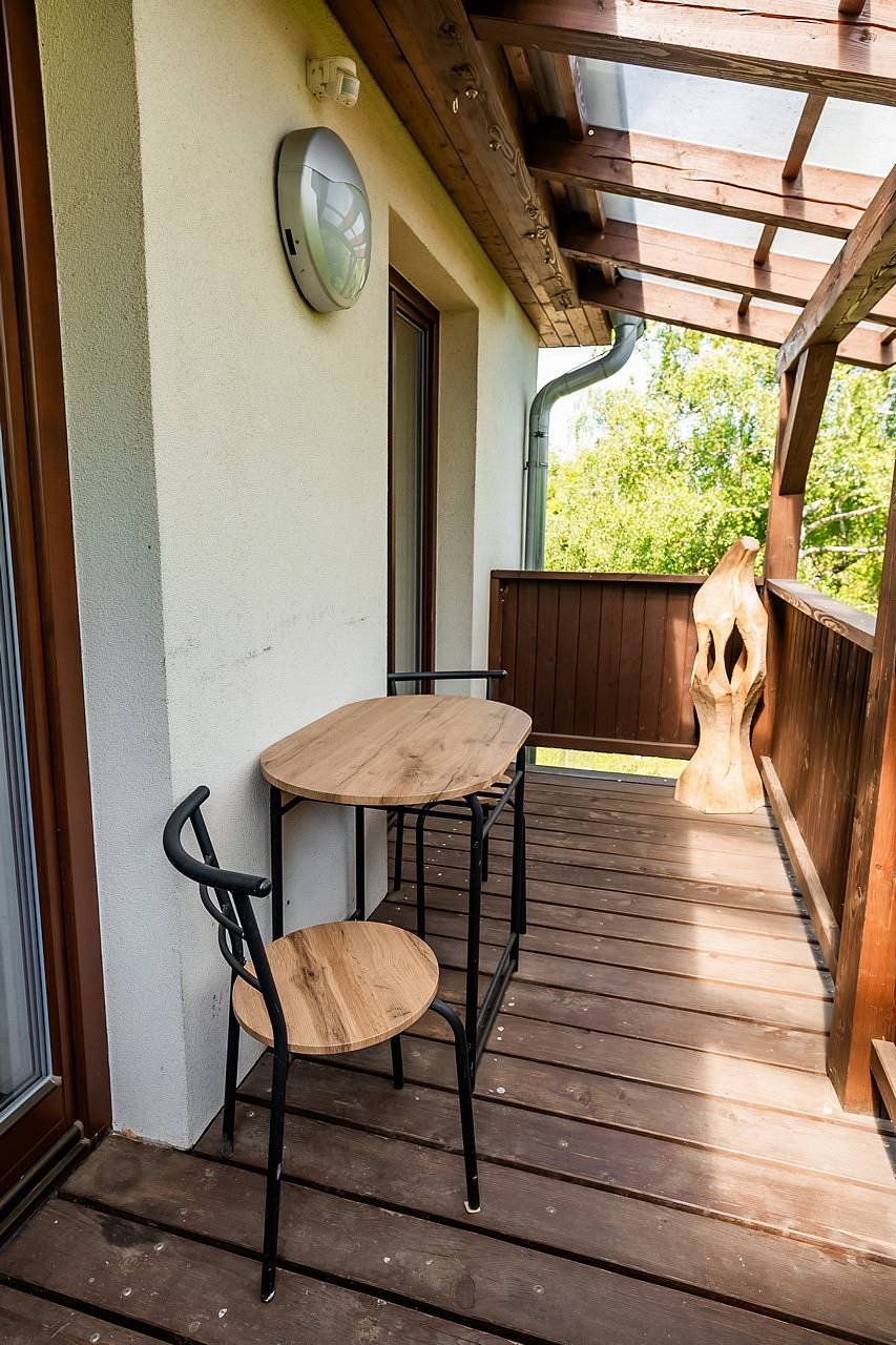apartmán U Mravence - balkon