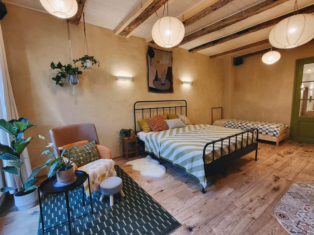 Apartmán Vrkú, hlavní místnost