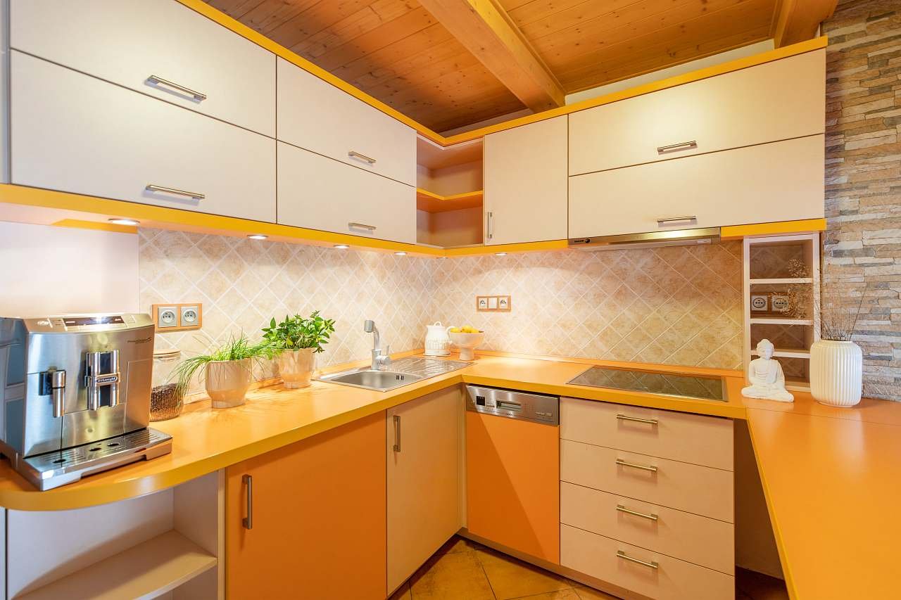 Apartmán Za řekou - Dolní Morava - kuchyň