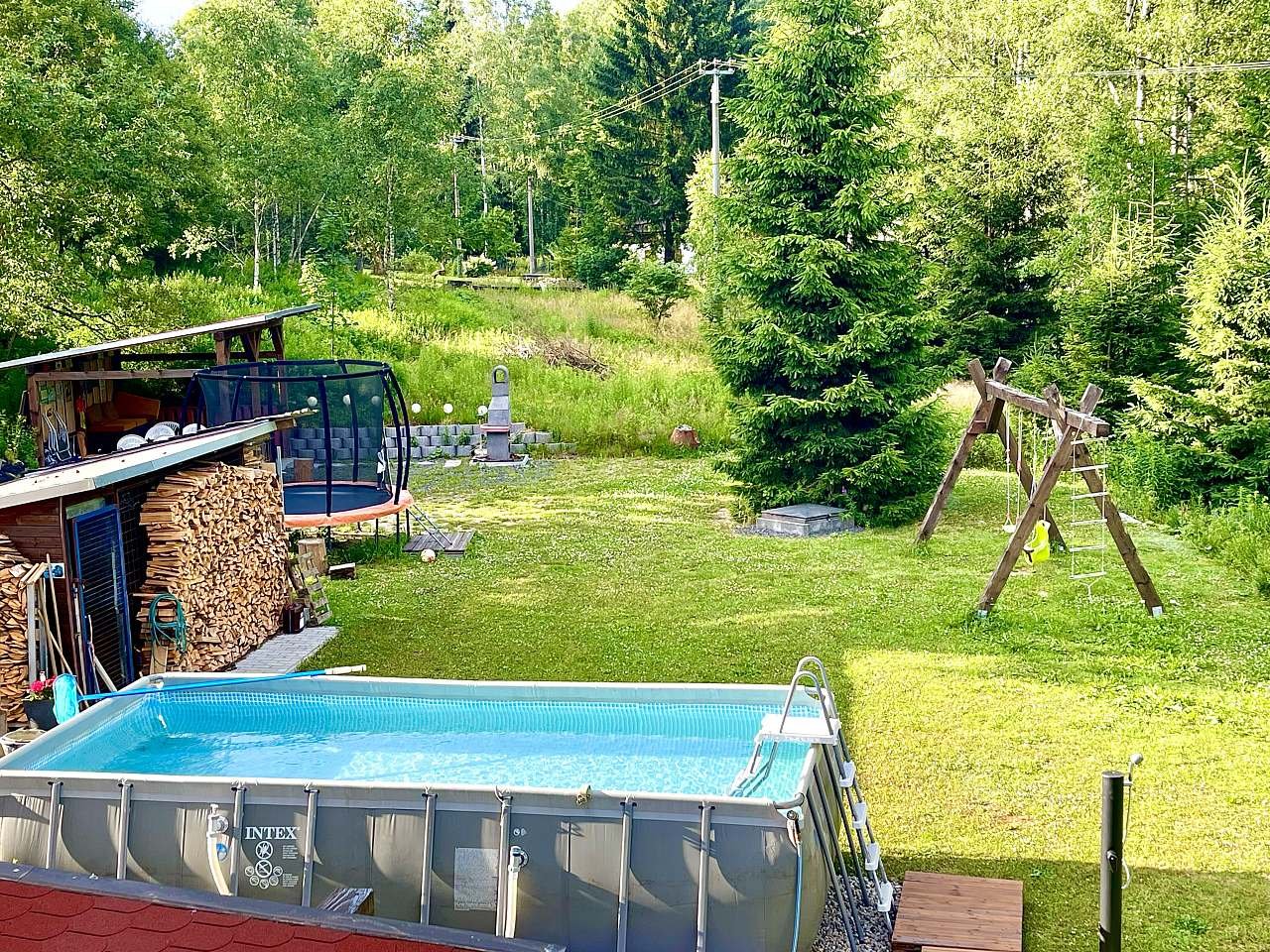 Apartmánový dům Bublajda s bazénem a zahradou