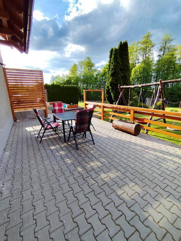 Apartmány Chalupa - terasa