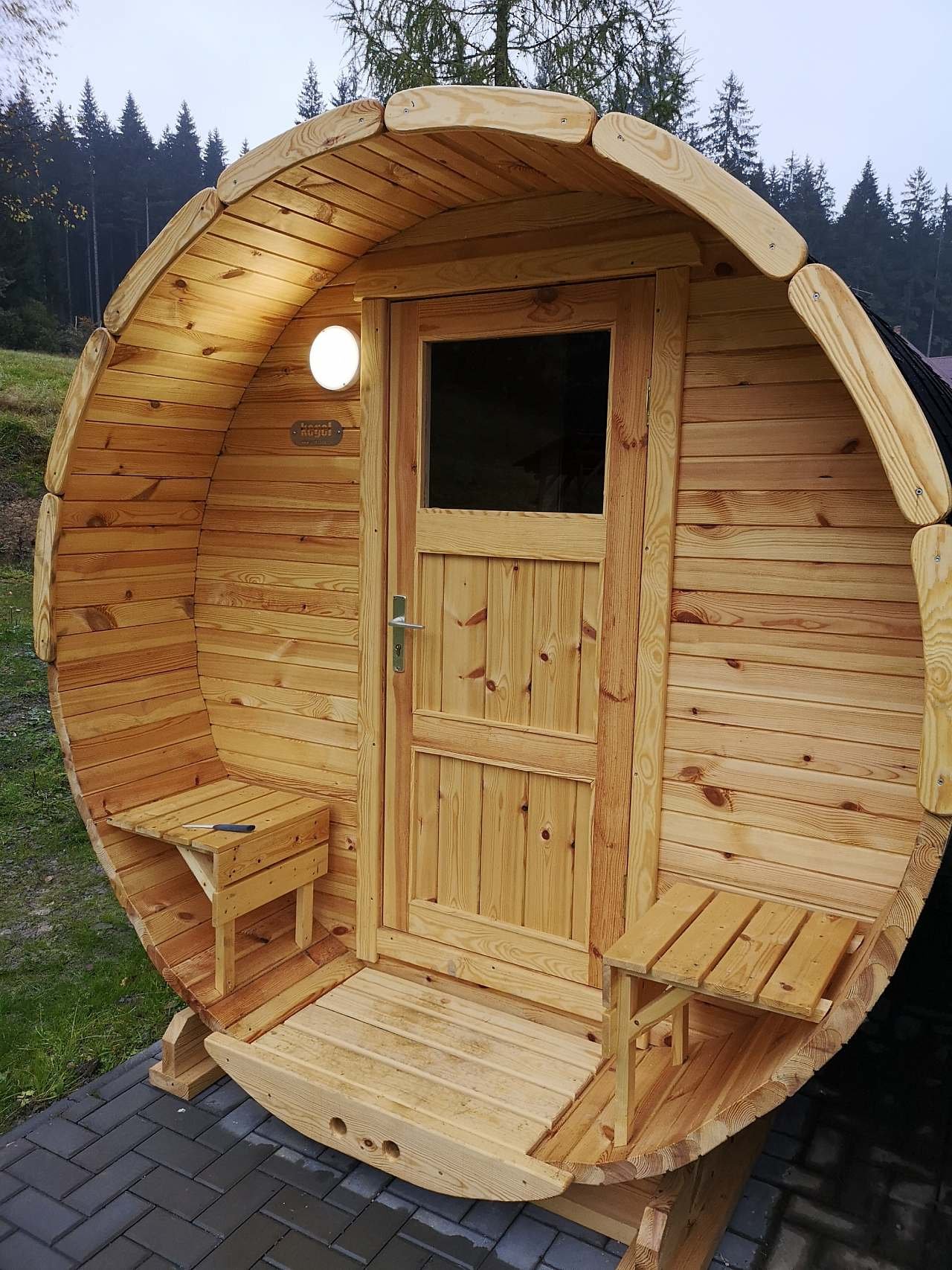 Apartmány Mezivodí - venkovní sauna