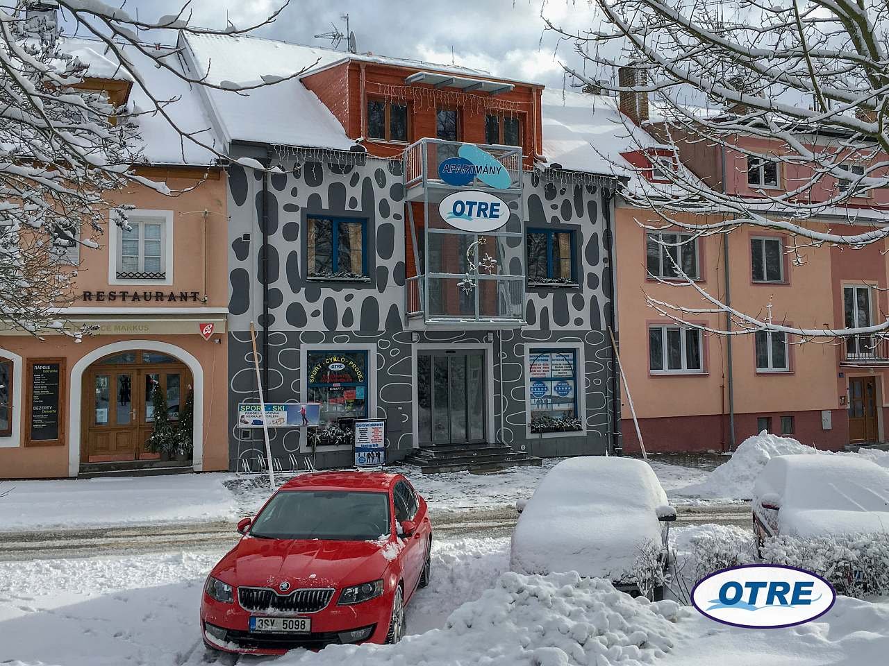 Apartmány OTRE ve Frymburku