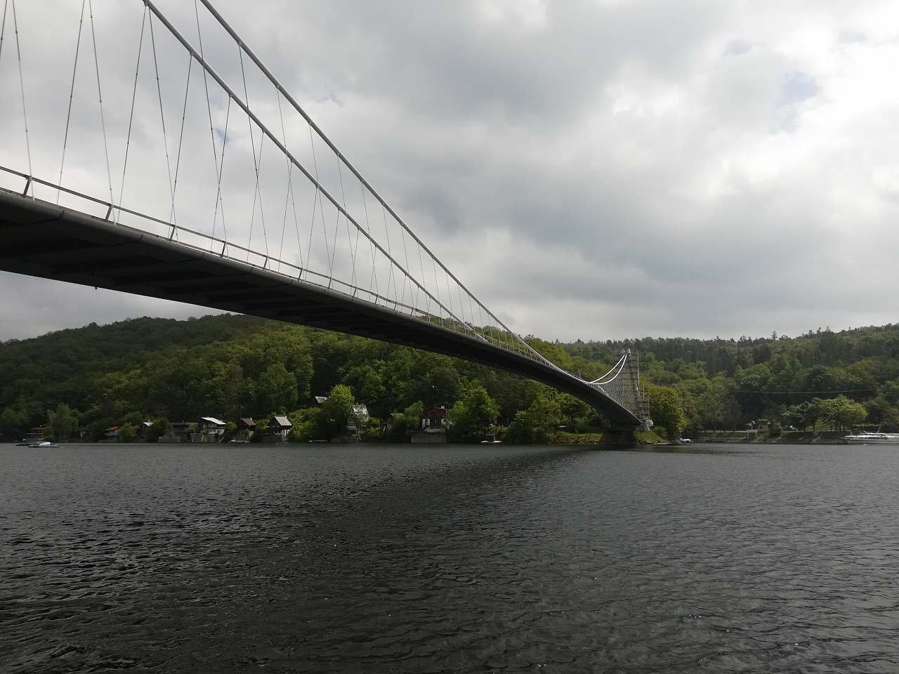bílý most - Vranovská přehrada