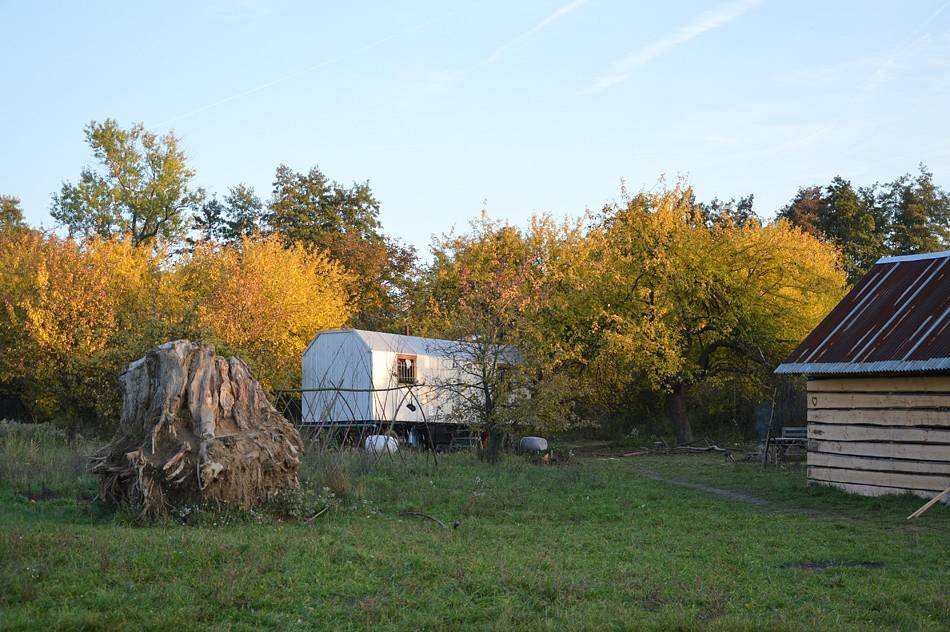 celkový pohled na maringotku