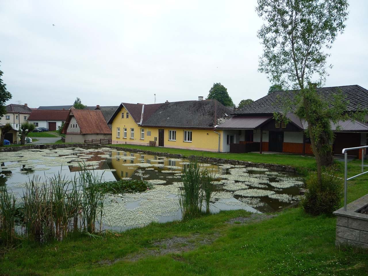 Celkový pohled na penzion.