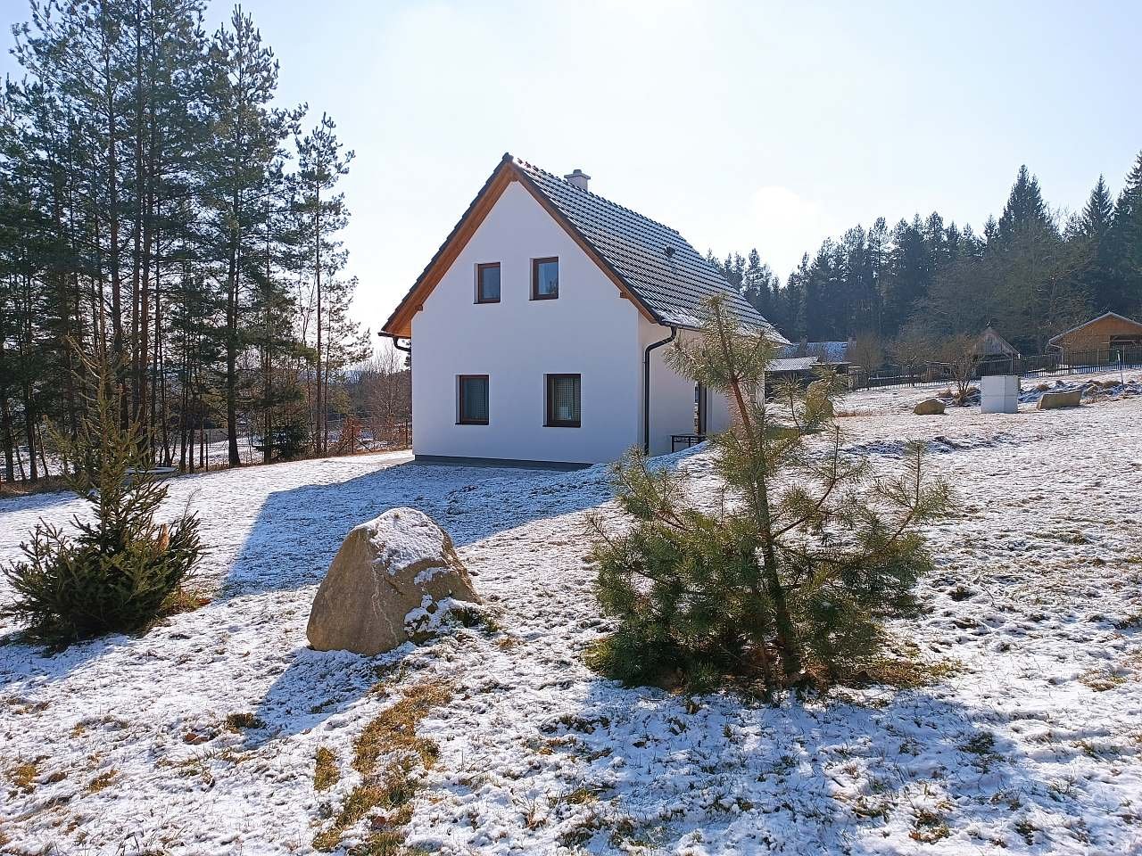 Celoroční provoz v dobře zatepleném domku