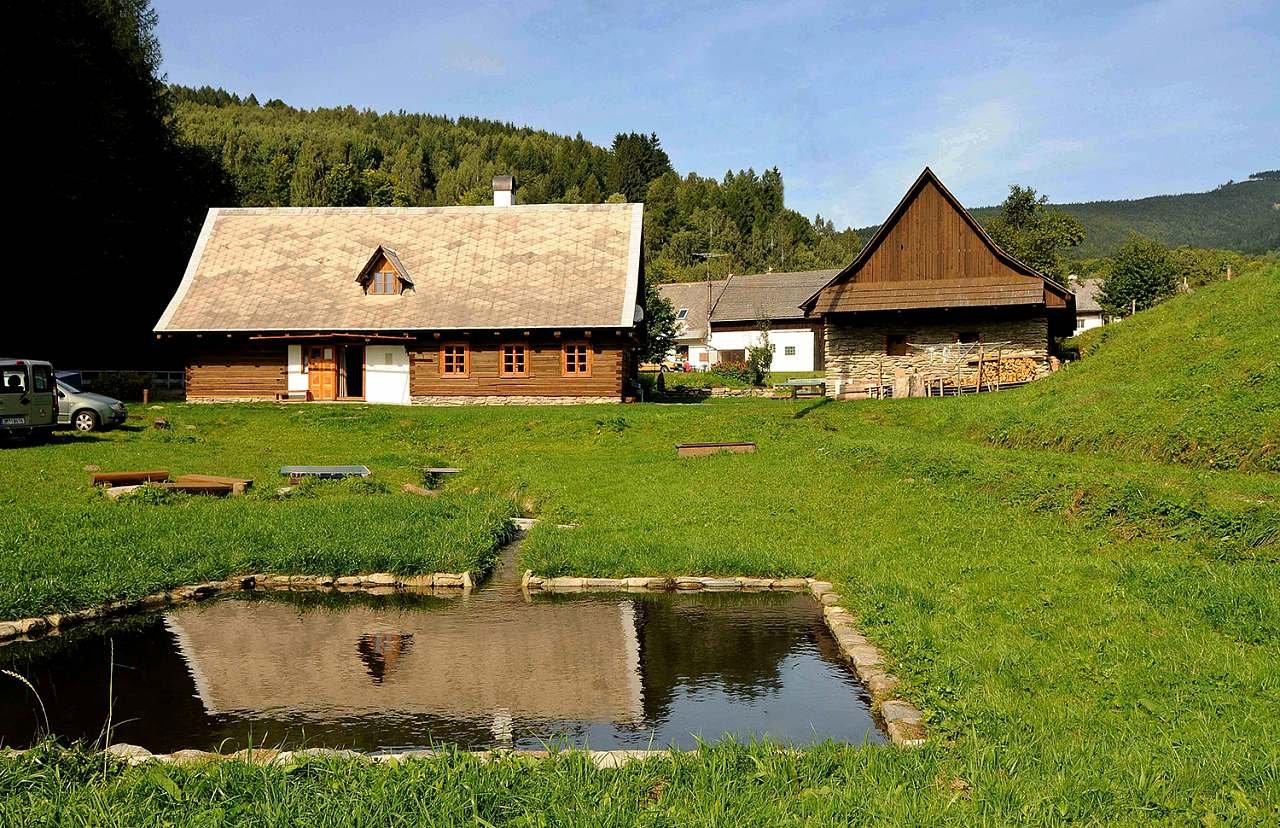 Tři historické roubenky - Chalupa Alena - Nové Losiny - Jeseníky