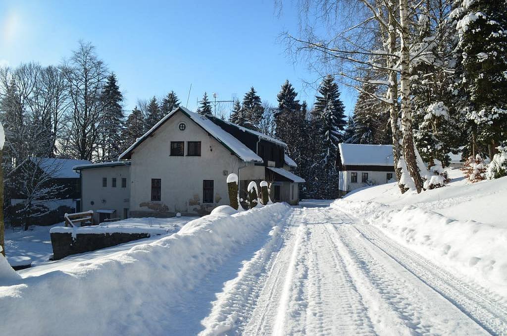 Chata Barbora v zimě