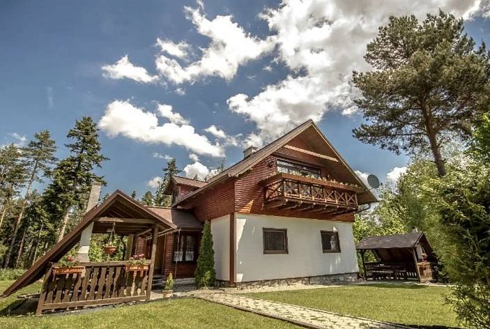 chata Bystrina s jacuzzi kaďou a saunou