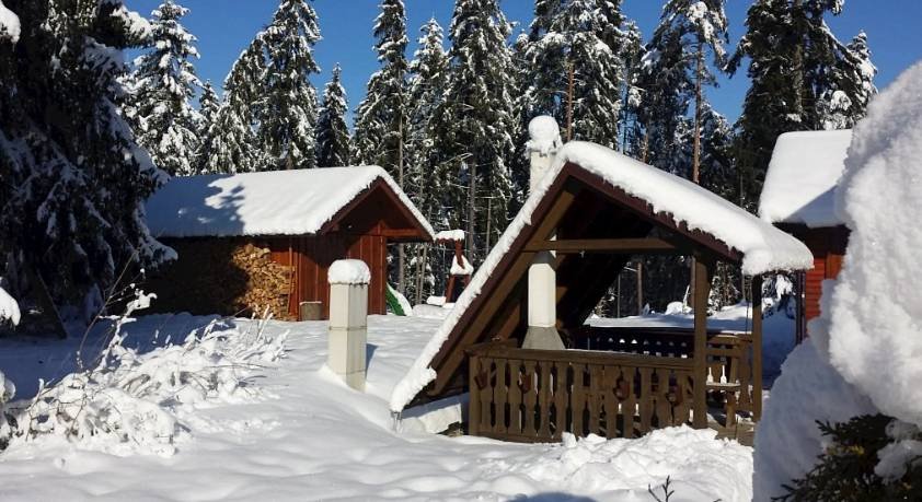 chata Bystrina s jacuzzi kaďou a saunou