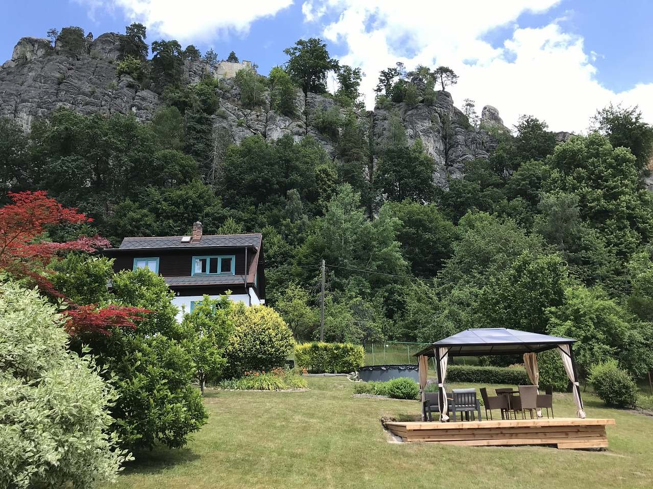 Chata Pohoda pod Pantheonem Malá Skala