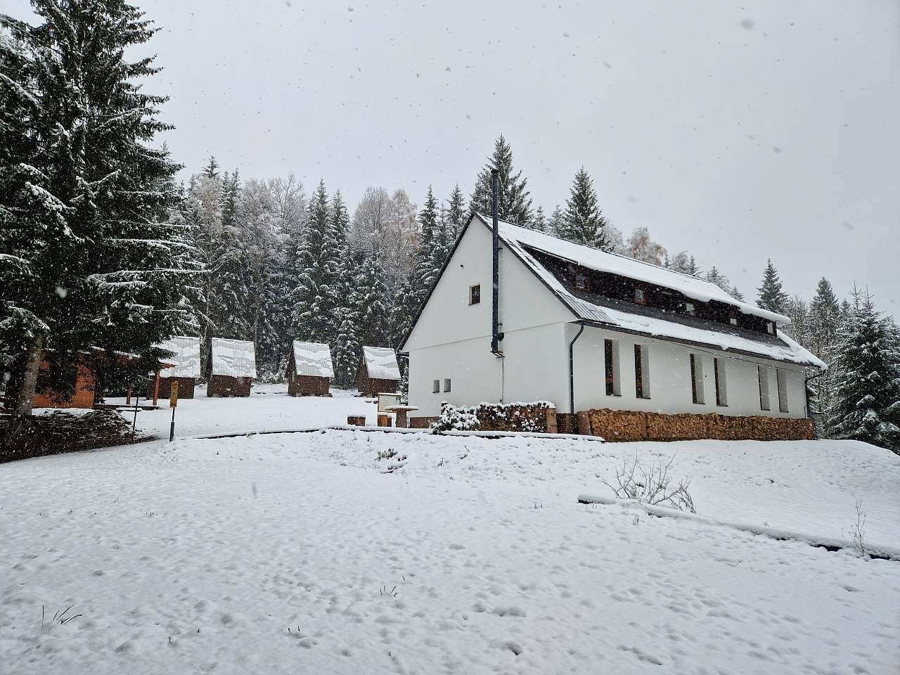 Chata Světluška a kemp - Hamry - Šumava