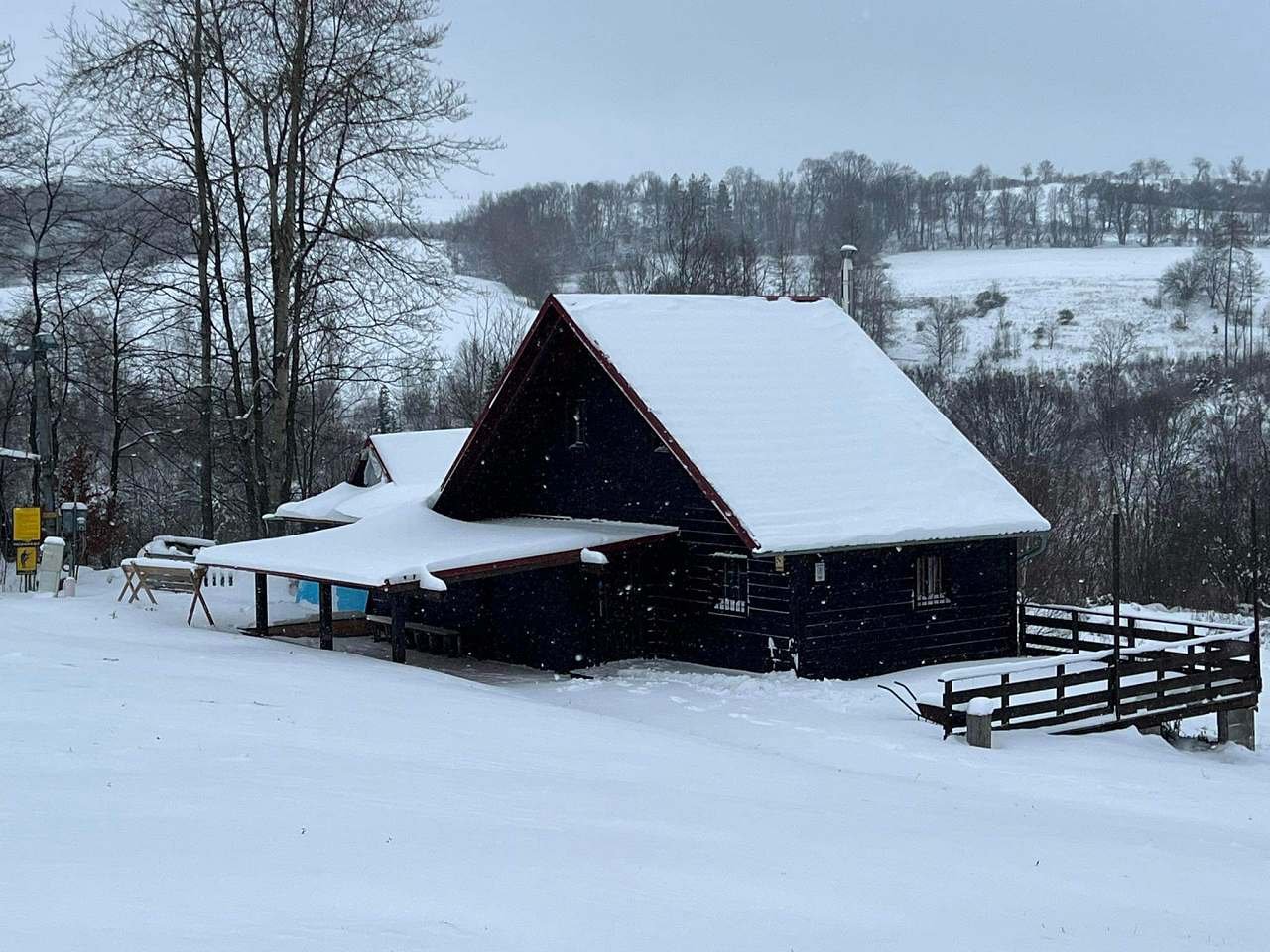 Chata ve Ski areálu - Domašov nad Bystřicí - Severná Morava a Sliezsko