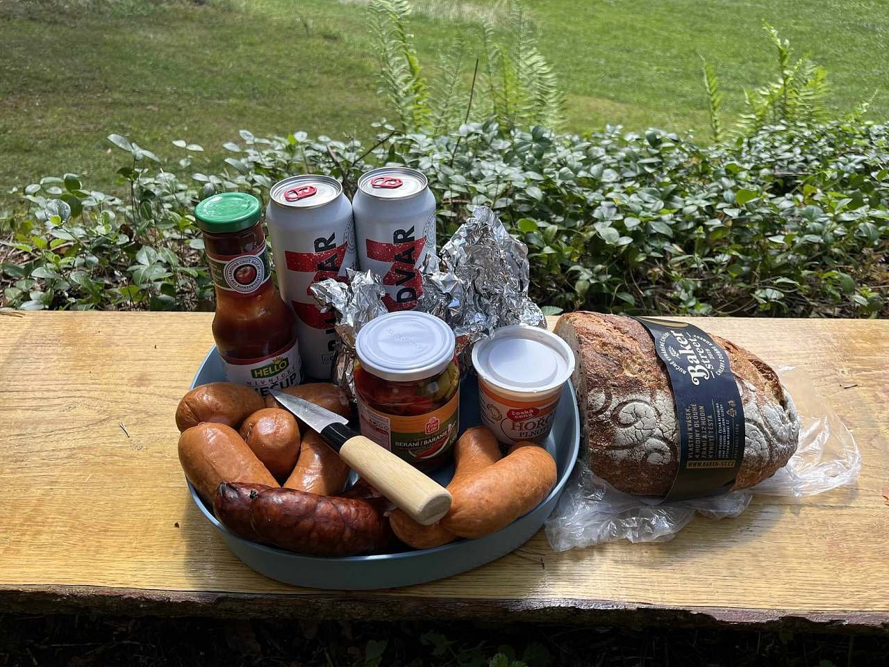 Chata za dubem, Balíček k ohni - pro dvě osoby