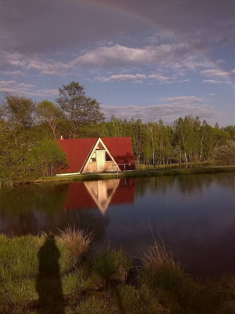 Chatka mezi rybníčky na Lipně - Hůrka Lipno - Lipensko