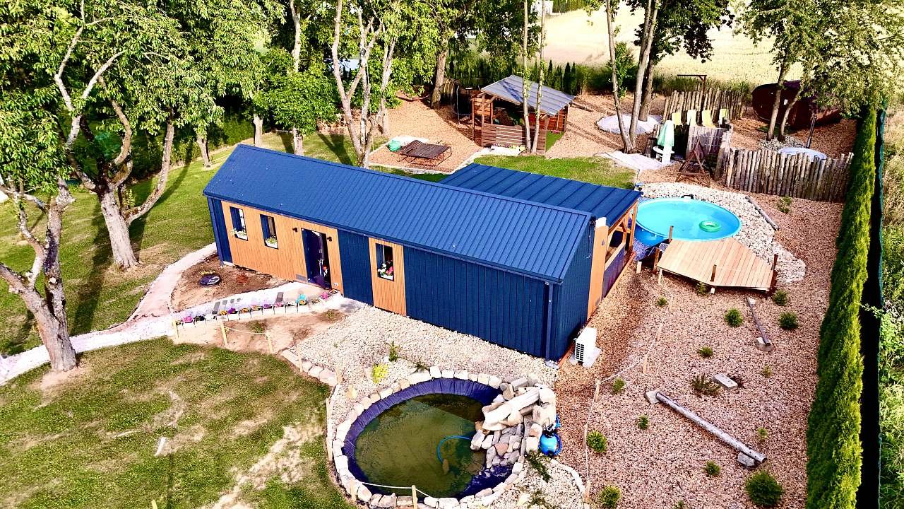 Glamping Les Království - Bílá Třemešná