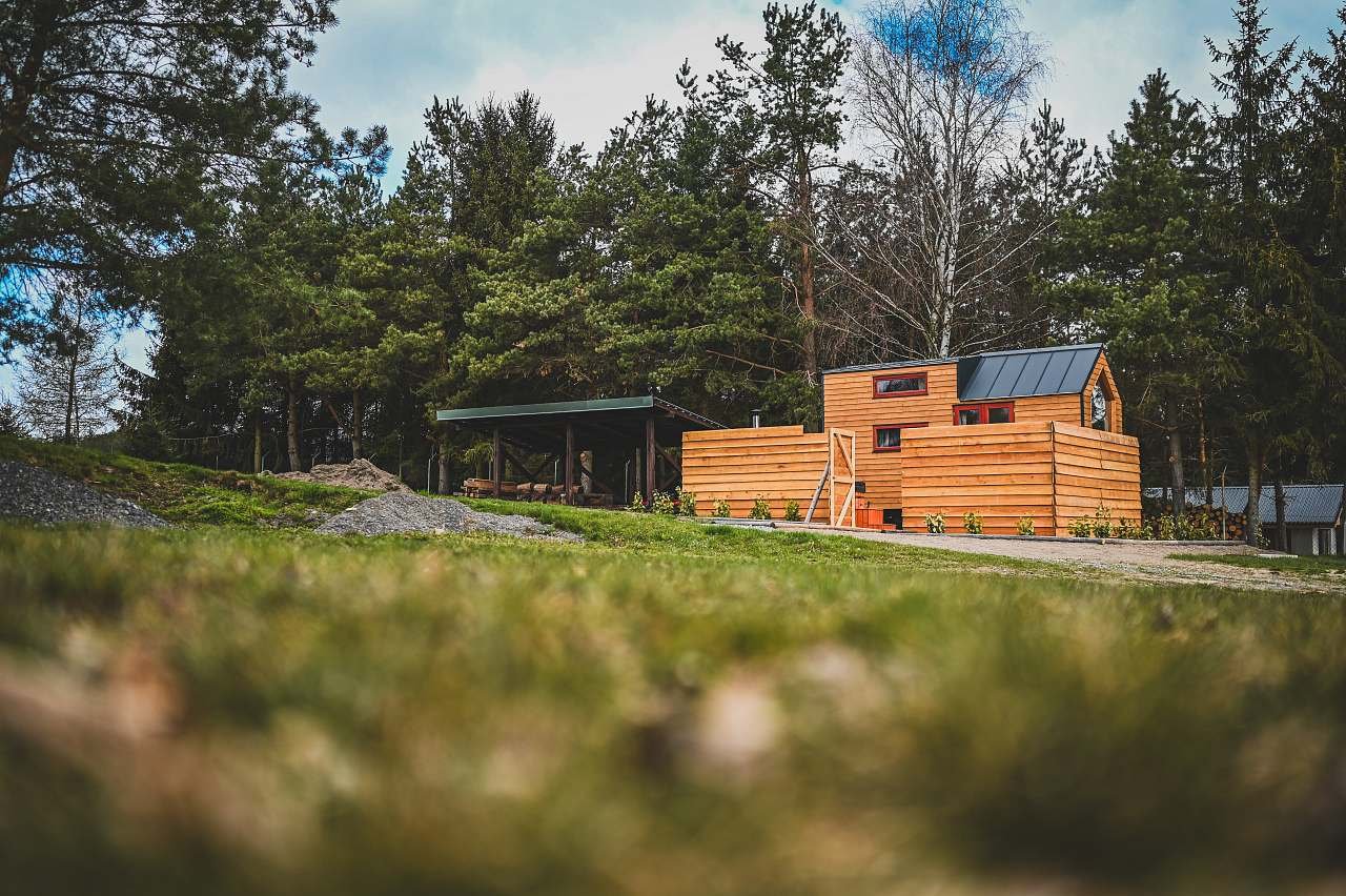 Tiny house s wellness - Nové Hrady