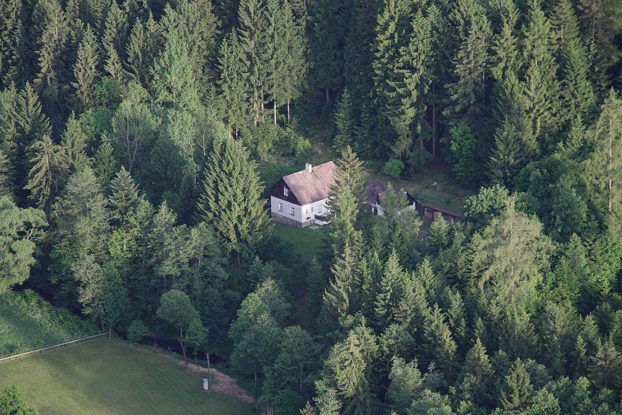 Hájovny poblíž Werichovy chaty Velhartice