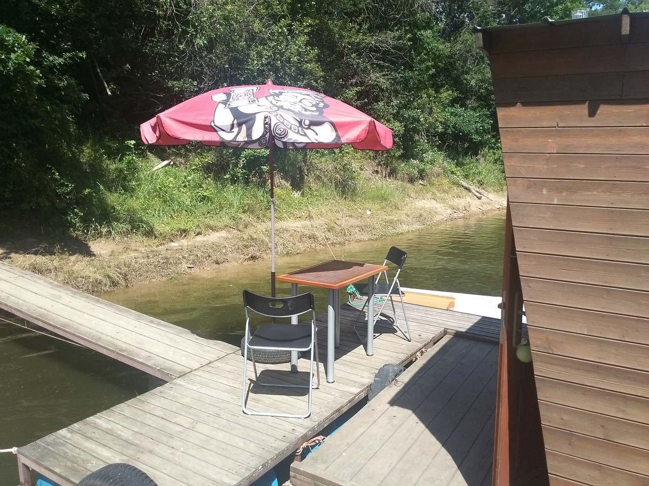 Hausbót na Orlické přehradě - Radava