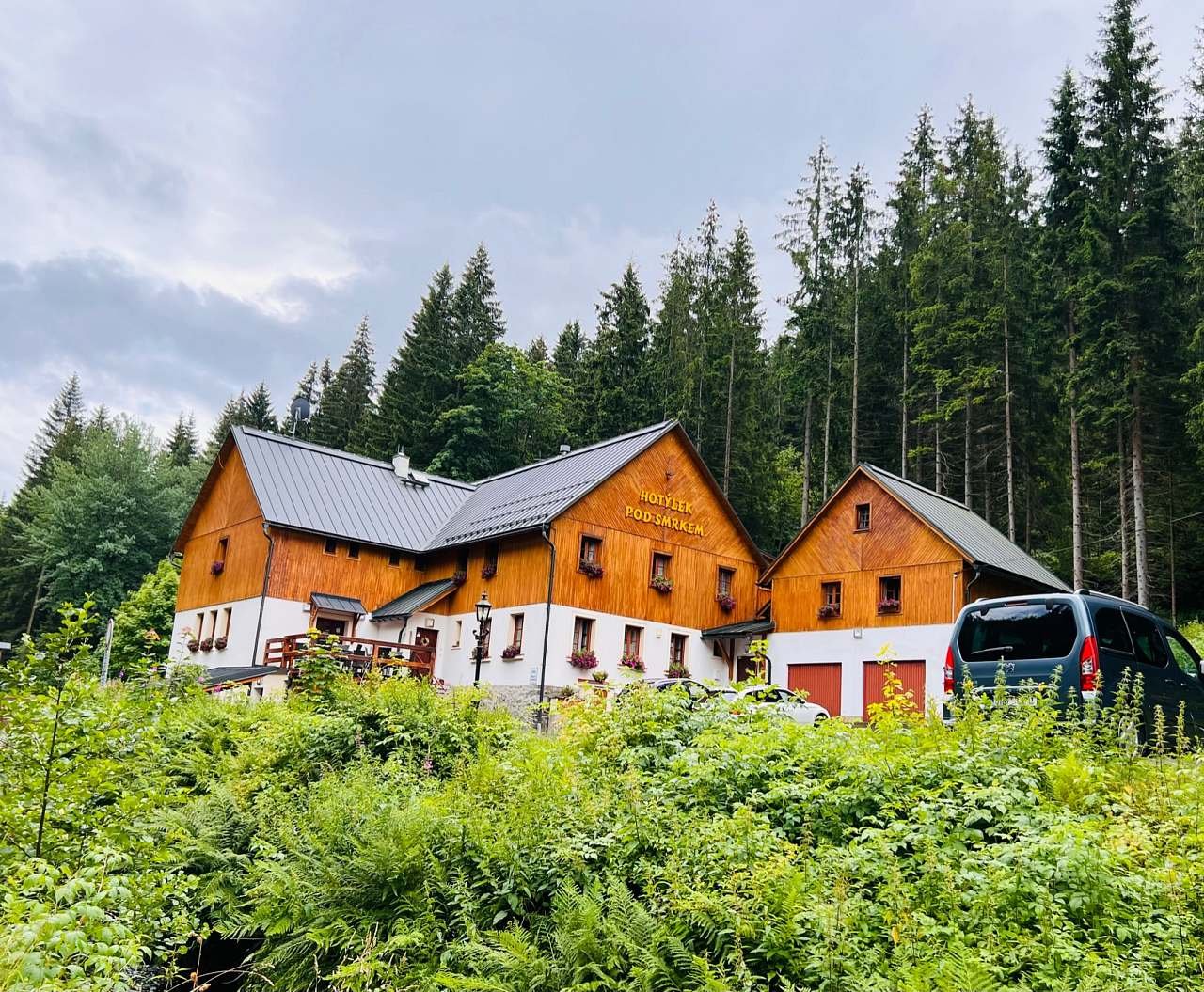 Hotýlek pod smrkem ubytování Harrachov - Rýžoviště