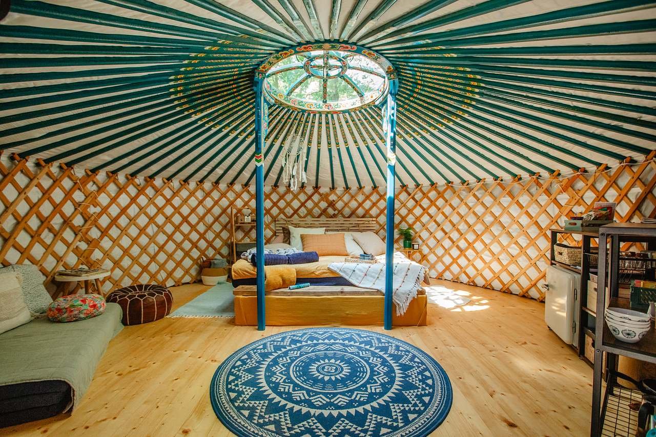 Yurt in the Wood - Hvězda - Babičkino údolie