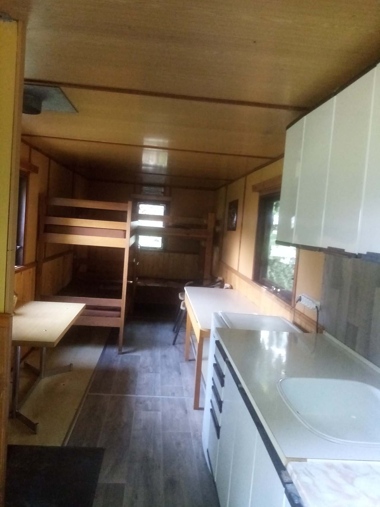 Interiér maringotky
