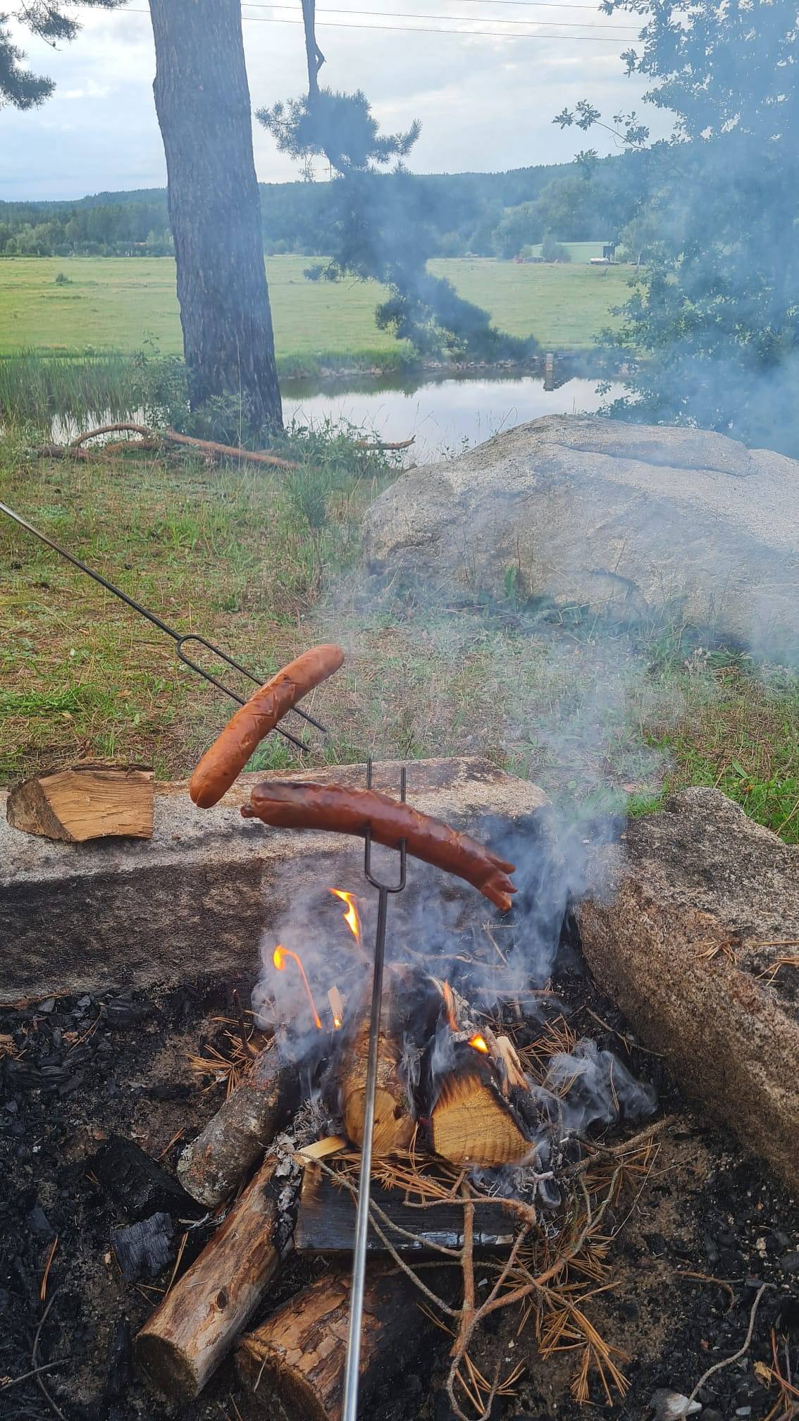 Každý domek má své ohniště
