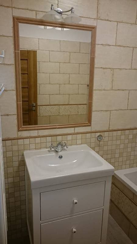 Koupelna - rustikální apartmán