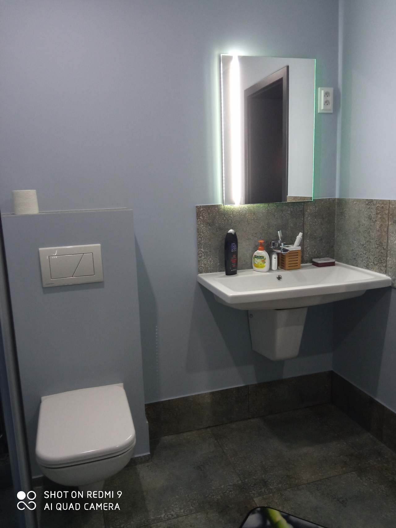 Koupelna - záchod (apartmán 2+2)