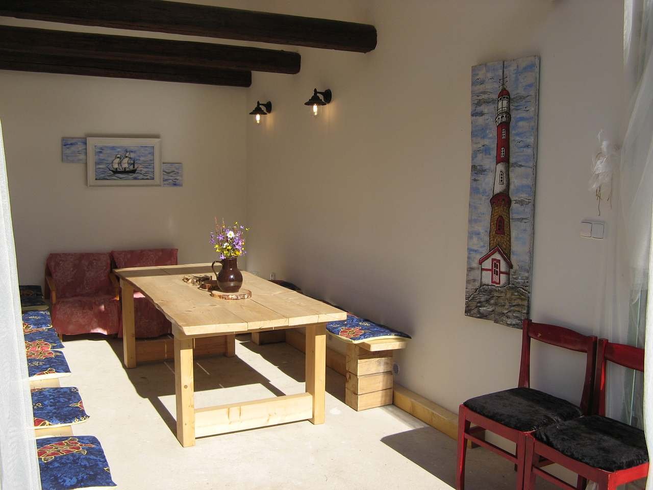 krytá pergola pro 20 osob