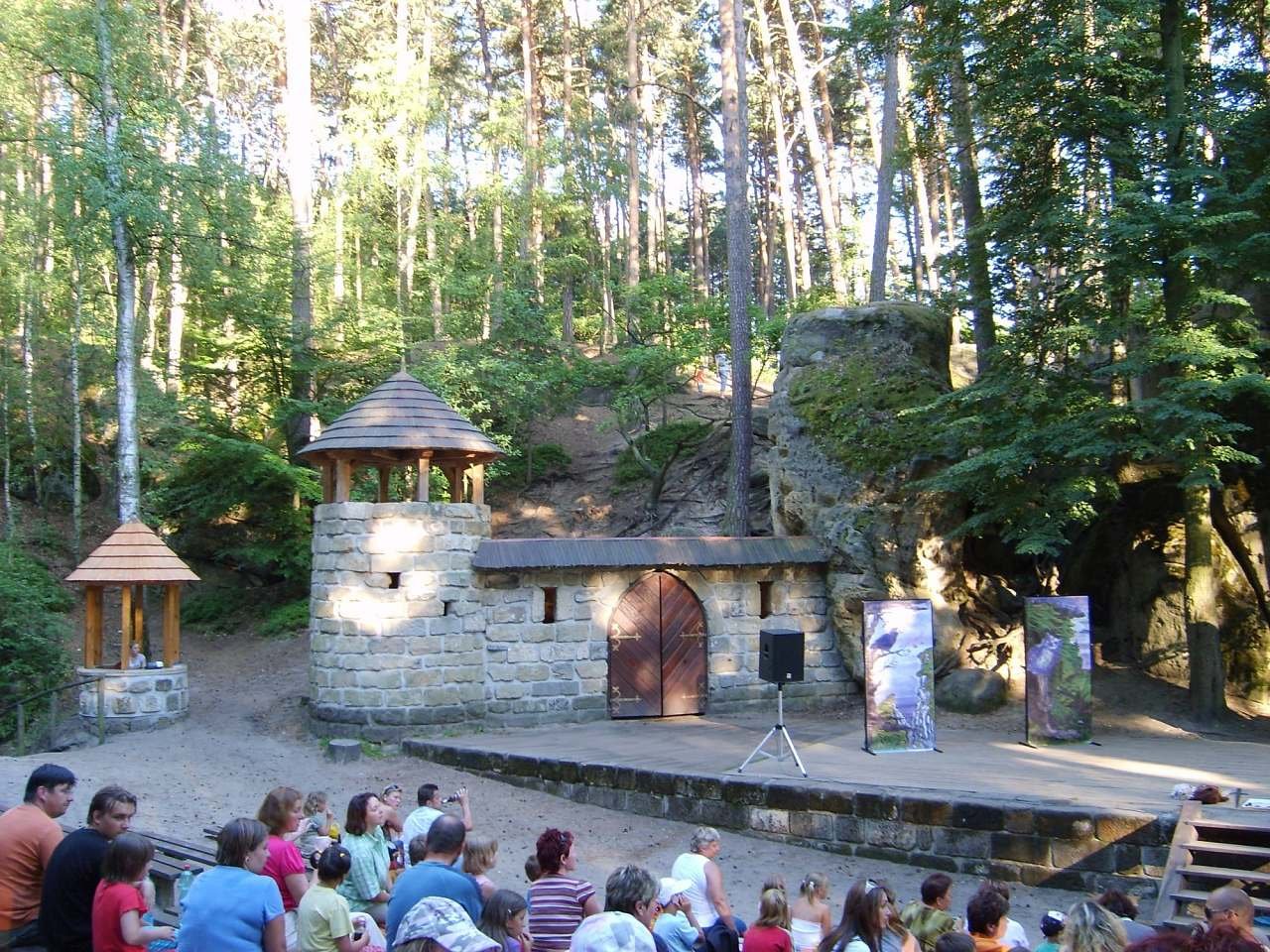 lesní divadlo
