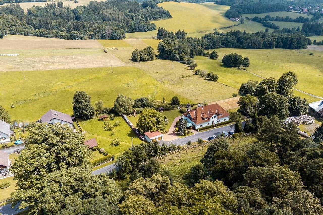 letecký pohled
